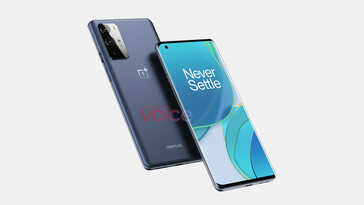 OnePlus 9 Pro CAD render - 1. (Fuente de la imagen: OnLeaks on Voice)