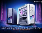 Supreme 5 disponible en negro y blanco "ICE" dependiendo de la configuración (Fuente de la imagen: Gigabyte)