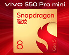 El Vivo S50 Pro mini será uno de los primeros smartphones con Snapdragon 8 Gen 5 cuando se lance próximamente. (Fuente de la imagen: Vivo - editado)