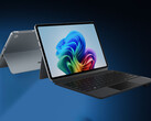 La iWork GT Ultra se lanzó con una etiqueta de 799,99 euros, unos 921 dólares. En la imagen: una foto promocional de la tableta con Windows 11. (Fuente de la imagen: Alldocube - editado)