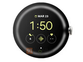 El Pixel Watch debería lanzarse con múltiples colores de correa de reloj. (Fuente de la imagen: Evan Blass y 91mobiles)