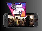 Maqueta de GTA 6 jugando en Switch 2 (Fuente de la imagen: Nintendo of America, Rockstar Games con ediciones)