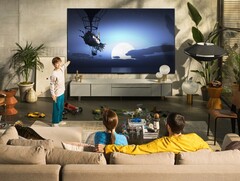 El modelo LG OLED evo Gallery Edition TV de 97 pulgadas se lanzará pronto en los mercados mundiales. (Fuente de la imagen: LG)