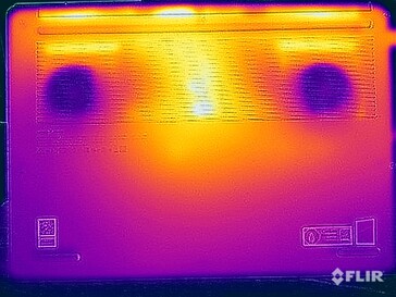 Prueba de resistencia a las temperaturas de la superficie (parte inferior)