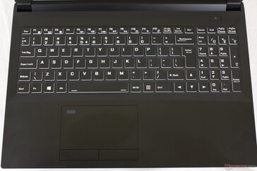 El teclado y la experiencia de escritura han sido esencialmente idénticos en todos los portátiles Eurocom/Clevo