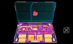 El MacBook Pro de 14 pulgadas más barato sólo tiene un ventilador en lugar de dos. (Imagen: iFixit / Creative Electron)