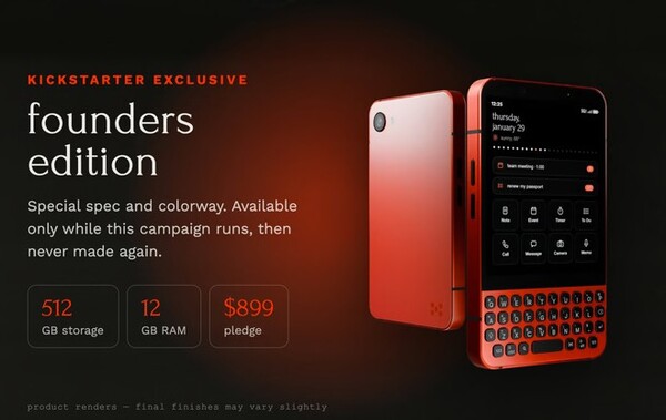 El Minimal Phone 2 Founders Edition cuenta con más memoria RAM y un color especial.