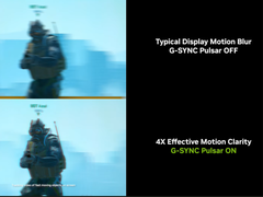 Nvidia muestra su tecnología G-Sync Pulsar en Counter Strike 2 (fuente de la imagen: Nvidia vía YT)