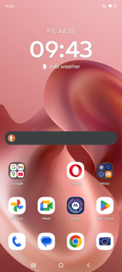 Motorola Moto G86 software