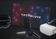 bHaptics mostrará su nuevo TactGlove háptico en el CES 2022. (Fuente de la imagen: bHaptics)