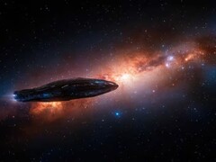 Una imagen que muestra una nave alienígena de forma plana. (Fuente de la imagen: tugkiara, Adobe Stock)