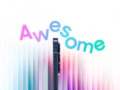 El Galaxy A37/Galaxy A57 fotografiado en el póster oficial de lanzamiento de Samsung.