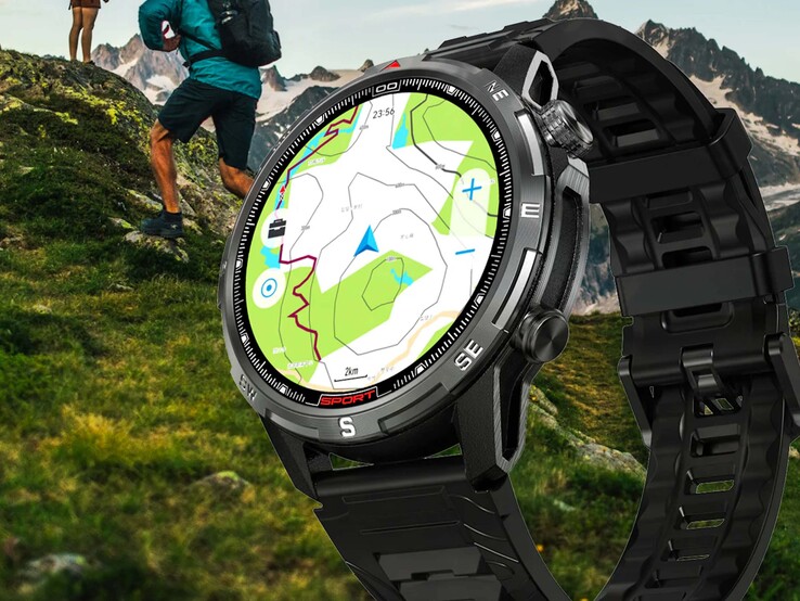Los mapas pueden descargarse en el reloj para utilizarlos sin conexión.
