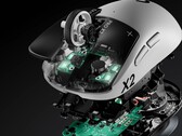 Vista desmontada del Logitech G Pro X2 Superstrike original.