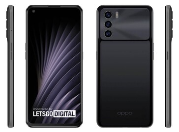 El "OPPO Reno 8 Pro" aparece en los renders iniciales...