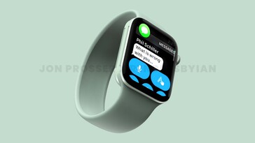 Apple Watch 7 Green (imagen vía Jon Prosser)