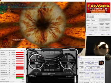 Prueba de esfuerzo con FurMark (PT 100%)