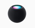 El HomePod mini en color Medianoche parece un poco más oscuro que la variante Gris Espacial. (Fuente de la imagen: Apple)
