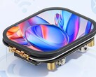 La pantalla HMI compacta puede servir como plataforma principal para un reloj inteligente personalizado.