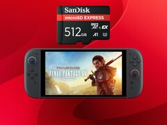 Se ha visto la versión para Switch 2 de Final Fantasy XIV con una tarjeta MicroSD Express