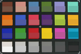 ColorChecker Passport: color de referencia en el campo inferior.