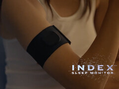 Garmin ha diseñado el Monitor de Sueño Index para llevarlo alrededor del bíceps en lugar de la muñeca. (Fuente de la imagen: Garmin)