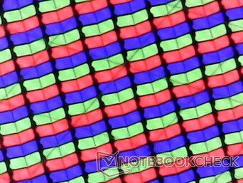 Matriz de subpíxeles RGB nítida con soporte WACOM