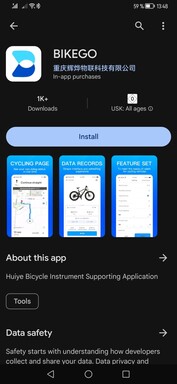 La aplicación BIKEGO