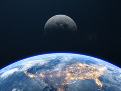 Una ilustración que muestra la Tierra y la Luna. (Fuente de la imagen: brutto film, Adobe Stock)