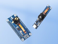 La cámara termográfica como HAT y con puerto USB.