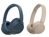 Los Sony WH-CH520 y WH-CH720N deberían llegar en varios colores. (Fuente de la imagen: @OnLeaks y 91mobiles)