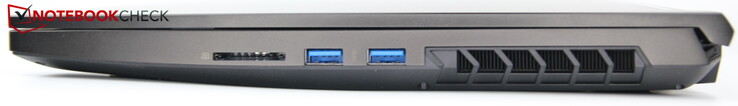 Derecho: Lector SD, 2x USB-A 3.2 Gen1 (USB 3.0)