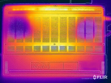 Prueba de tensión de temperaturas superficiales (abajo)