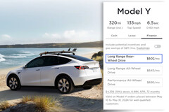 Una nueva oferta de financiación del Tesla Model Y sitúa al SUV eléctrico compacto a un precio inferior al de su compañero de establo Model 3 hasta el 31 de mayo. (Fuente de la imagen: Tesla - editado)