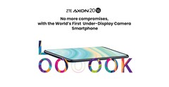 El Axon 20 5G ya está disponible. Más o menos. (Fuente: ZTE)