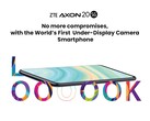 El Axon 20 5G ya está disponible. Más o menos. (Fuente: ZTE)