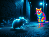 La Universidad de Fudan desarrolla un implante retiniano de nanocables de telurio que permite a los ratones ciegos ver la luz visible e infrarroja. (Fuente de la imagen: Dall-E 3 AI)
