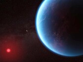 Representación artística del exoplaneta K2-18b (Fuente: NASA)