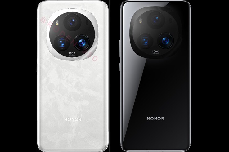 Las imágenes conceptuales de @rodent950 muestran supuestamente la cámara de los Honor Magic6 y Magic 6 Pro.