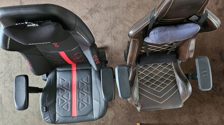 El asiento de la Martian Pro es muy espacioso e ideal para personas más grandes y pesadas.