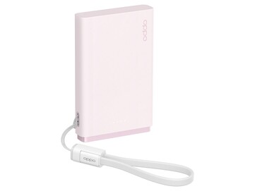 El cargador portátil Oppo 33W Pocket Charge presenta un diseño delgado y un cable integrado