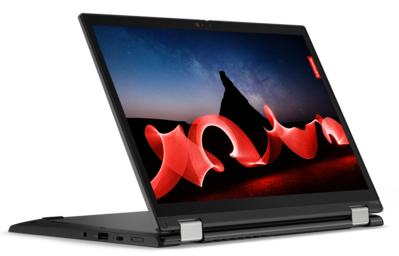 Lenovo ThinkPad L13 Yoga Gen 4 - Negro Trueno. (Fuente de la imagen: Lenovo)