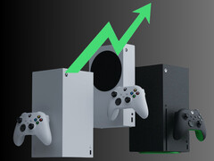 Aumento de las ventas de consolas Xbox en abril de 2025 (Fuente de la imagen: Microsoft Gaming con ediciones)