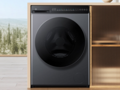 La lavadora Xiaomi Mijia de lavado y secado de 12 kg (en la imagen) ha llegado a China. (Fuente de la imagen: Xiaomi)