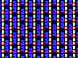 Disposición de los subpíxeles