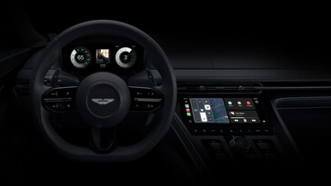 La próxima generación de CarPlay para Aston Martin. (Imagen: Aston Martin)