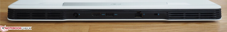 Atrás: Adaptador de CA, HDMI, USB tipo A, RJ45-LAN, Noble Lock