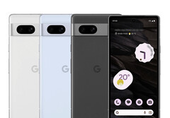 El Pixel 7a debería estar disponible de forma general en estos tres colores, así como una cuarta opción exclusiva de Google Store. (Fuente de la imagen: Roland Quandt - editado)