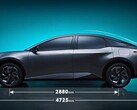 La berlina eléctrica bZ3 podría sufrir transformaciones en sus prestaciones (imagen: Toyota)