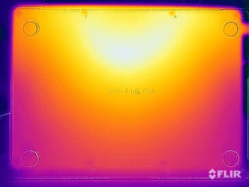 Prueba de resistencia a las temperaturas superficiales (lado inferior)